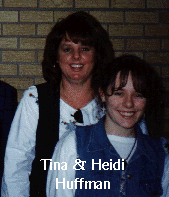 Heidi Huffman and her mom